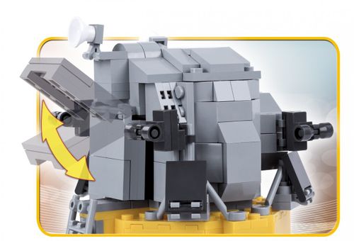 Cobi Klocki Smithsonian Apollo 11 Lunar Module 380 KLOCKÓW na Arena.pl