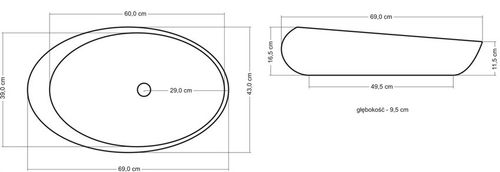 Umywalka Ceramiczna Roxy 69 na Arena.pl