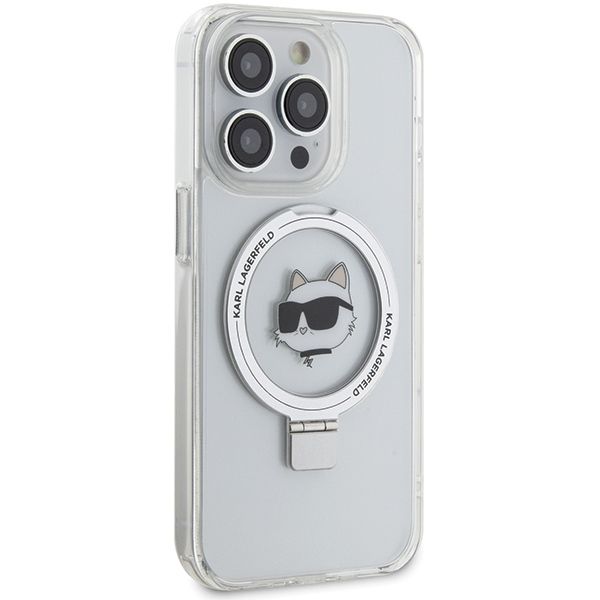 Etui Karl Lagerfeld do iPhone 15 Pro Max, Biały, MagSafe zdjęcie 4