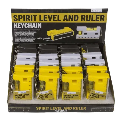 Brelok Narzędziowy z Poziomicą, Linijką i Magnesem dla Majsterkowicza na Arena.pl