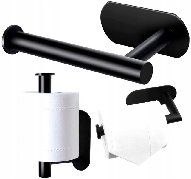 Uchwyt Na Papier Toaletowy Loft Samoprzylepny Wc zdjęcie 3