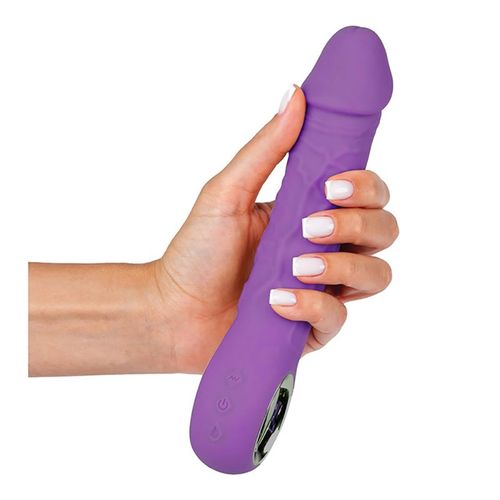 purple vibrator - 10 different modes of vibration and heating function na Arena.pl