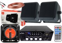 KOLUMNY NAŚCIENNE SUFITOWE NATYNKOWE JBL WZMACNIACZ BT NAGŁOŚNIENIE ZESTAW