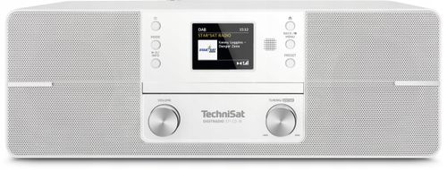 Radio sieciowe DAB+, FM internetowe TechniSat 371 CD IR Biały - Brak Pilota na Arena.pl