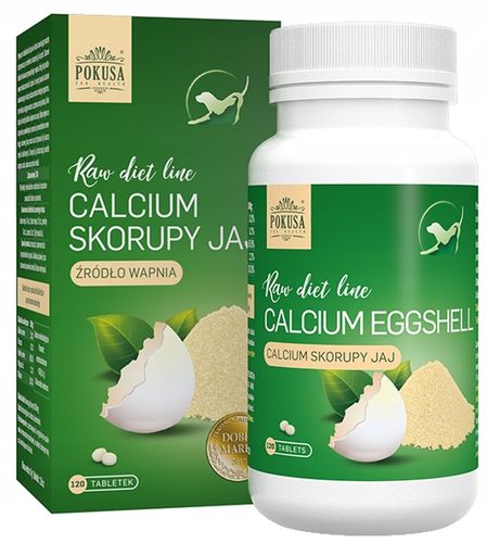 POKUSA Calcium Eggshell 120 TABLETEK na Arena.pl