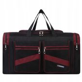 Torba Podróżna czerwony 60x23x32cm
