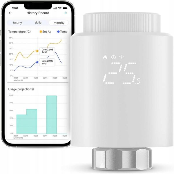 Sonoff głowica grzejnikowa Zigbee TRVZBR zdjęcie 15