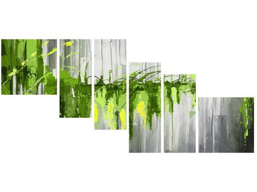 OBRAZ GREEN WATERFALL ZIELONY WODOSPAD na Arena.pl