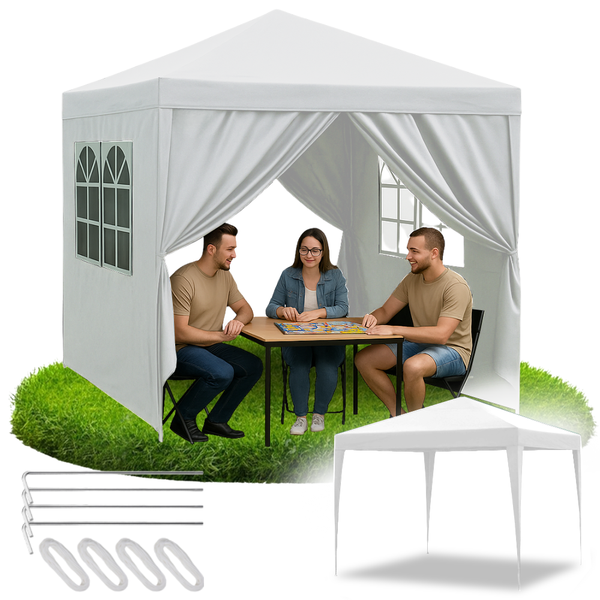 Pawilon Ogrodowy Biały zdjęcie 1