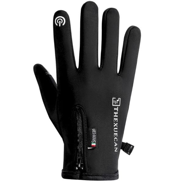 RĘKAWICZKI ROWEROWE ZIMOWE CIEPŁE ANTYPOŚLIZGOWE zdjęcie 4