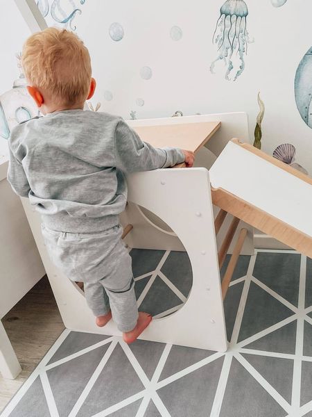 domowy plac zabaw Box Plus biały zdjęcie 14