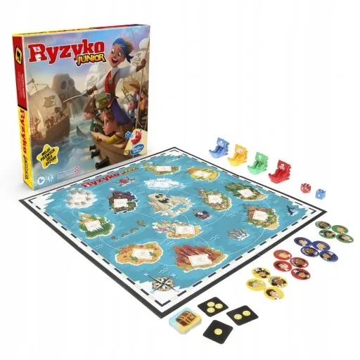 Gra planszowa Hasbro Moja Pierwsza Ryzyko Junior zdjęcie 2