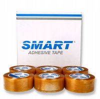 TAŚMA PAKOWA SMART 48/66 Y KAUCZUK 36SZT BEZBARWNA