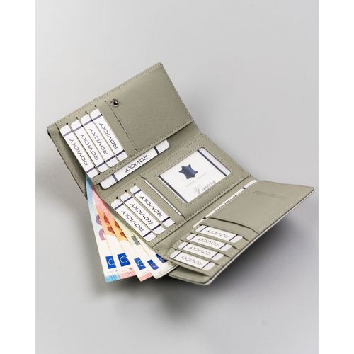 pojemny portfel damski w kwiaty zamykany na zatrzask - 4u cavaldi na Arena.pl