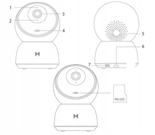 KAMERA IMILAB niania monitoring 1296P 360 A1 na Arena.pl