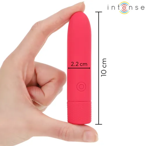 intense symone wibrująca kula usb, 8 trybow, czerwona, 10x2,2 cm na Arena.pl