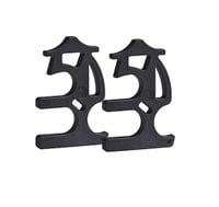 Bezdotykowy Otwieracz do Drzwi Brelok Higieniczny Zestaw 2 Sztuki Czarny