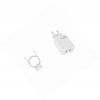 Ładowarka sieciowa GaN 45W dwa USB-C z kabelem do Samsung Galaxy A16 5G