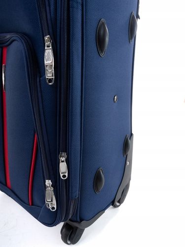 RGL ŚREDNIA WALIZKA PODRÓŻNA XL 4 KÓŁKACH materiałowa miękka na Arena.pl