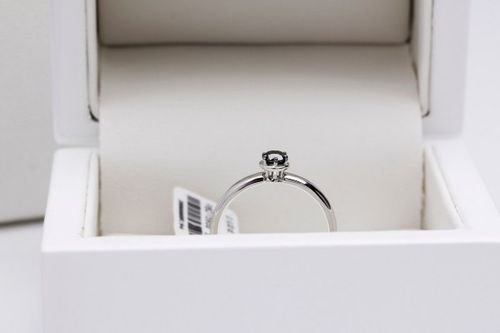 Złoty pierścionek PBD1595B - Diament na Arena.pl