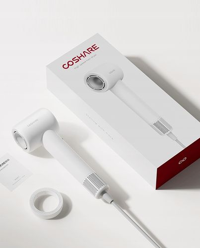 Mocna Suszarka do Włosów COSHARE EssenceRing SuperFlowSE Jonizacja 1300W na Arena.pl