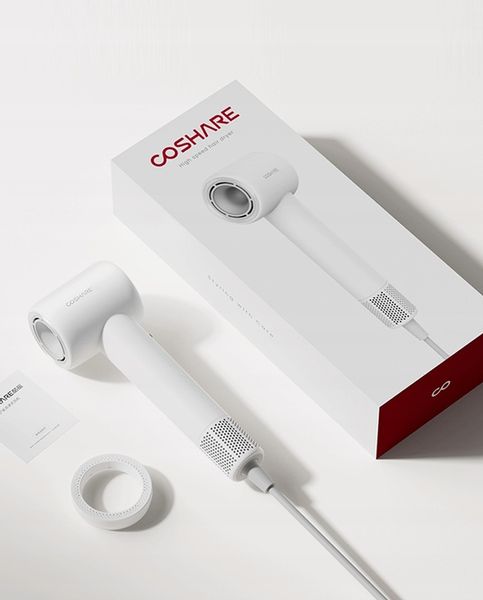 Mocna Suszarka do Włosów COSHARE EssenceRing SuperFlowSE Jonizacja 1300W zdjęcie 13