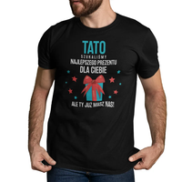 Tato, szukaliśmy najlepszego prezentu dla Ciebie - koszulka na prezent XS