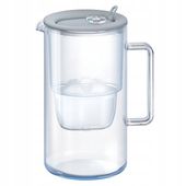 Dzbanek filtrujący szklany Aquaphor Glass 2,5l z wkładem Maxfor+ szary