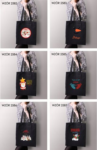 Eko Torba z nadrukiem PREZENT WESOŁYCH ŚWIĄT na Arena.pl