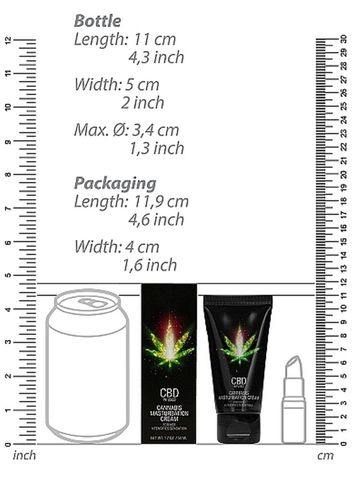 Cbd Cannabis Masturbation Cream For Her - 50 Ml na Arena.pl
