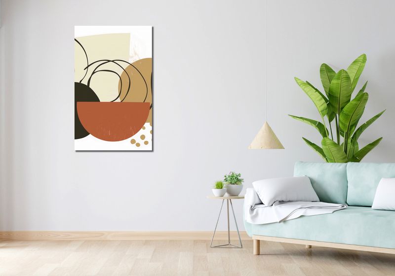 Obraz 60x100cm Kolaż Roślin zdjęcie 2