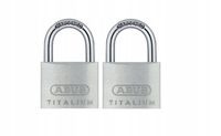 ZESTAW 2 KŁÓDEK ABUS TITALIUM 64TI/40 SYSTEM JEDNEGO KLUCZA