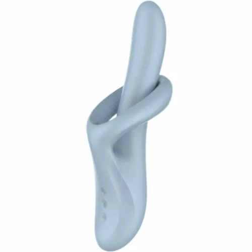 satisfyer heat flex 4 blue - wibrator z funkcją podgrzewania i rotacją na Arena.pl