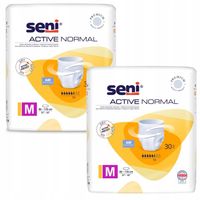 ZESTAW SENI ACTIVE NORMAL M MEDIUM majtki chłonne 30szt
