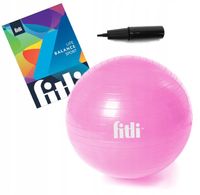 PIŁKA REHABILITACYJNA Gimnastyczna 65cm do ćwiczeń fitness ANTIBURST