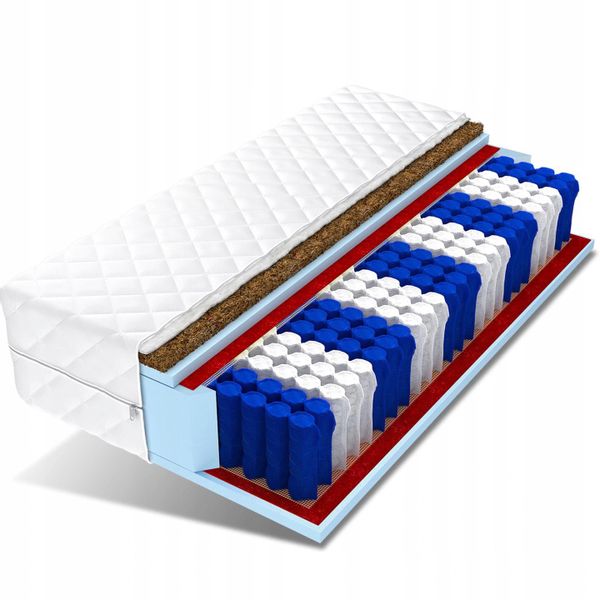 NERI 160X200 ŁÓŻKO TAPICEROWANE SZARE STELAŻ Z MATERACEM zdjęcie 11