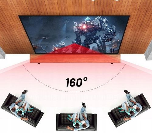 Duży EKRAN PROJEKCYJNY mata przenośna zwijana 100” 221x124 16:9 HDREADY 4K na Arena.pl