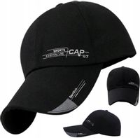 Czapka Z Daszkiem Sport Vintage Bejsbolówka Jeans