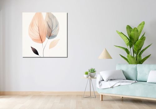 Obraz 90x90cm Liściasty Taniec na Arena.pl