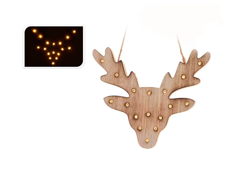 Ozdoba led - Renifer 25cm zdjęcie 1