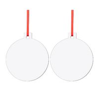 Dwustronna zawieszka z MDF-u do sublimacji - koło