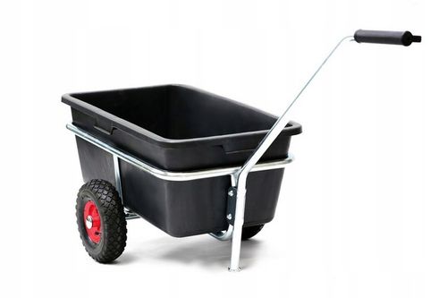 Wózek OGRODOWY transportowy dwukołowy Taczka 135L na Arena.pl