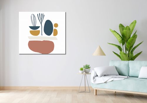Obraz 100x90cm Stylowa Roślinność na Arena.pl