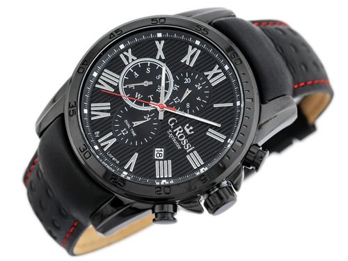 ZEGAREK G. ROSSI - E9753A2-1A3 - EXCLUSIVE (zg302b) + BOX na Arena.pl