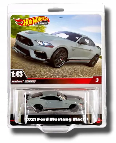 Hot Wheels Premium '22 Ford Mach 1 Mustang Pojazd 1:43 HMD45 na Arena.pl