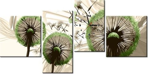45CM 120CM ZEGAR 4 ELEM DMUCHAWCE ZIELENI ŚCIENNY na Arena.pl