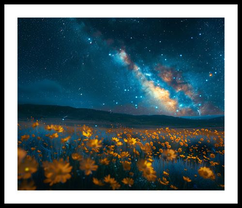 Plakat 60x50cm Nocne Niebiosa na Arena.pl