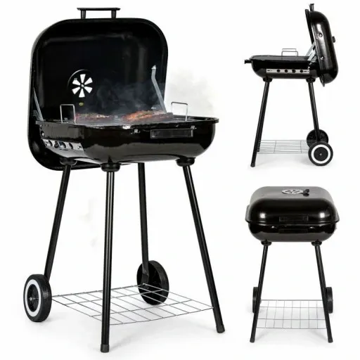 Grill węglowy Modern Home 43 x 40 cm zdjęcie 1