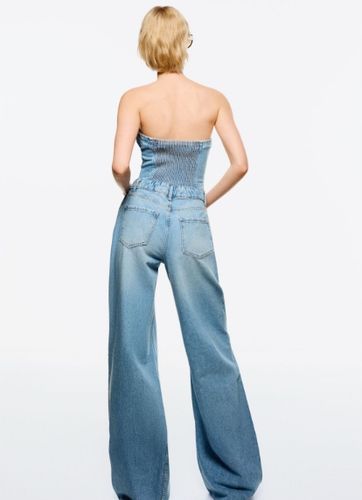 Bershka KOMBINEZON DENIM S na Arena.pl
