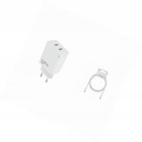 Ładowarka sieciowa GaN 45W dwa USB-C z kabelem do Samsung Galaxy S20 FE